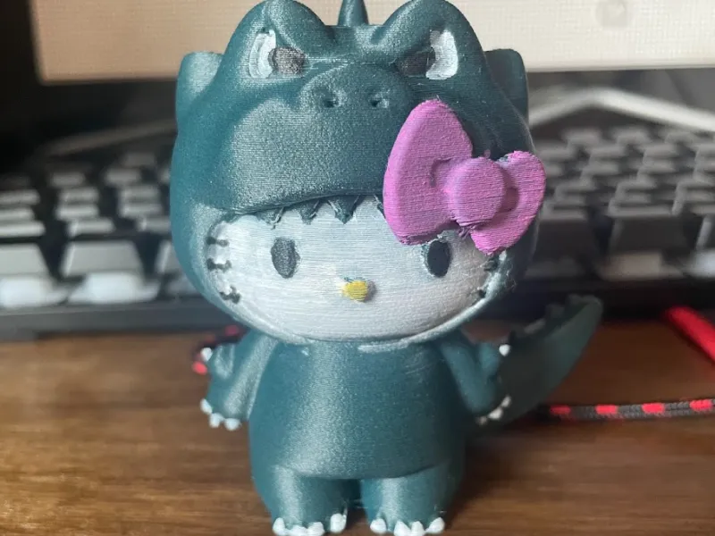 Hello Kitty Godzilla
