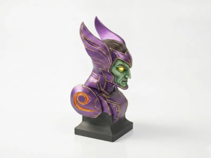 Pezzo degli scacchi del Goblin Verde Marvel stampabile in 3D
