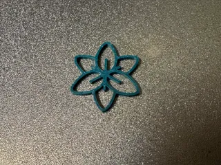 Decorative Layered Flower Model
