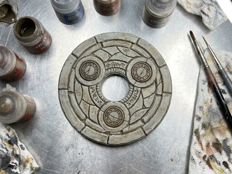 Miniature terrain Base_Piedra_2