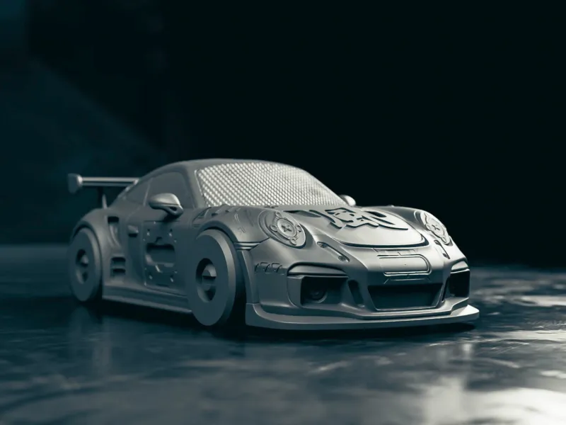 Porsche GT3 RS 2077 "Wind" Kaze