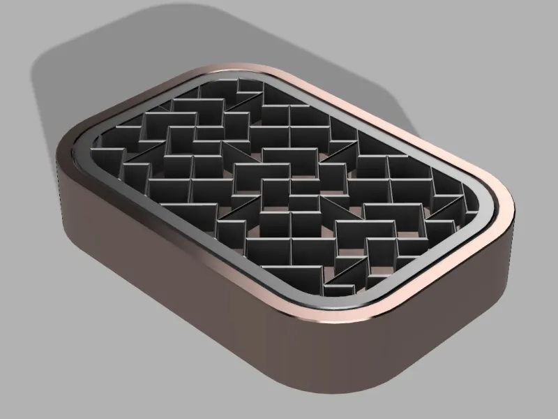 Japanese Patterned Soap Dish