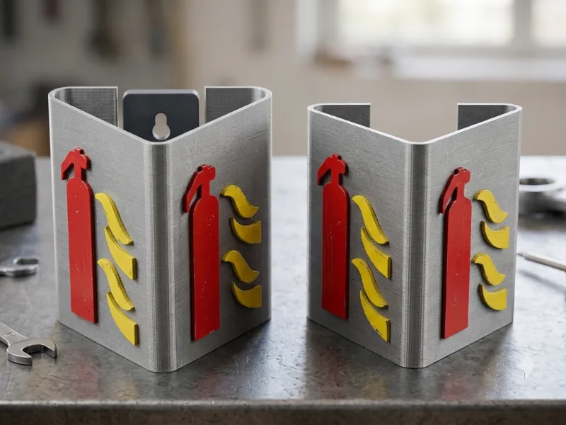 Fire Extingusher Sign 3D