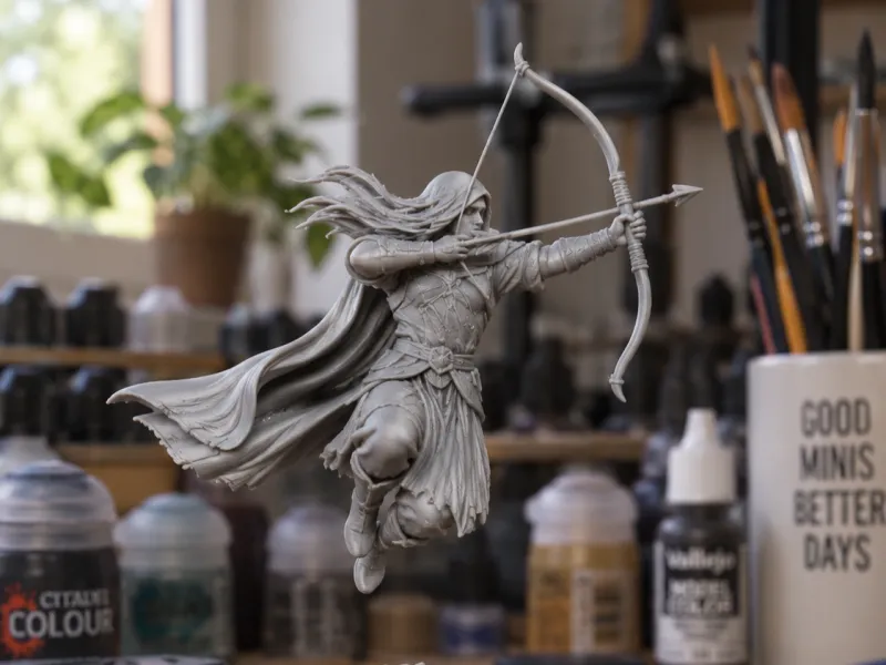FREE Elven jumping archer