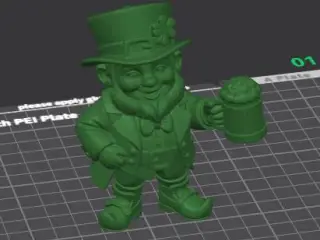 St. Patrick's Day Leprechaun