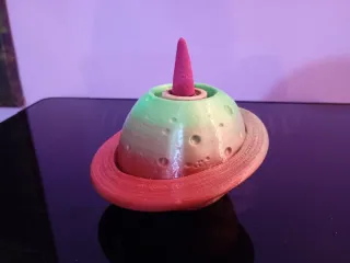 Planet incense holder
