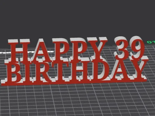 Happy Birthday 39