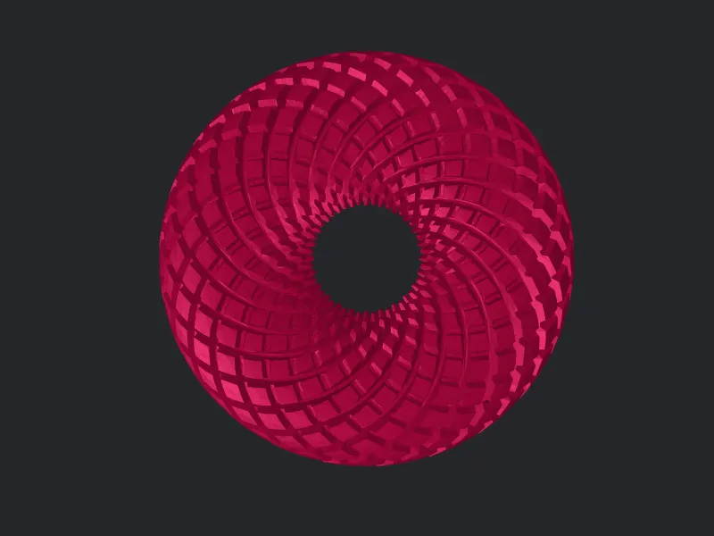 Rodin Coil Torus .STL 220mm. x 80mm. Diameter Coil 2x24 grov