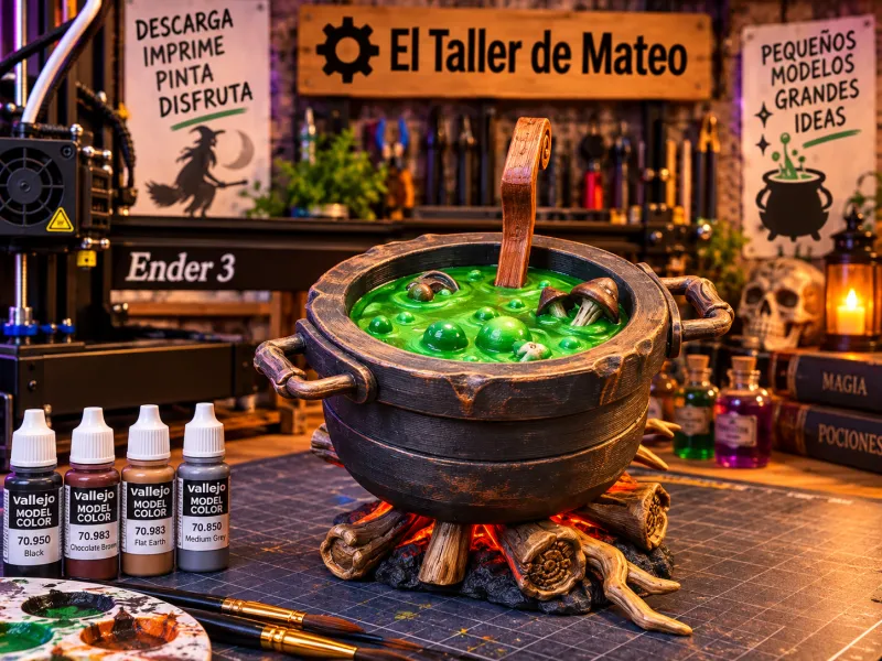 Caldero de la bruja