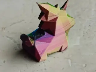 Low poly unicorn