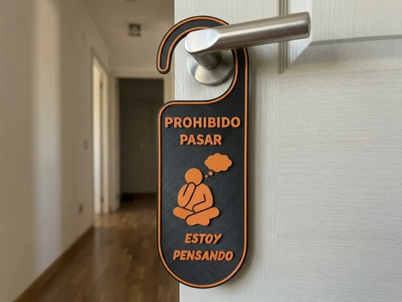 Colgador de Puerta – Modo Concentración