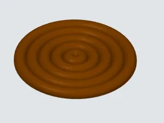 Minimalistic Circle Coaster