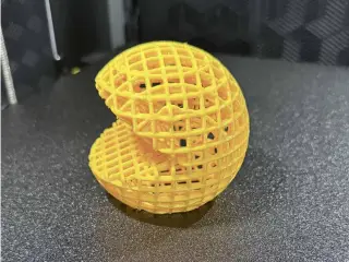 pacman wireframe