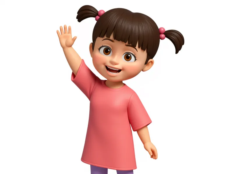 Boo – Monsters, Inc. 3D Print Model