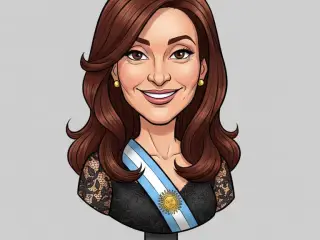 Busto Presidente Cristina Fernandez