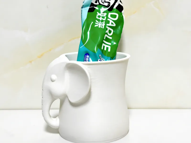 大象牙膏桶