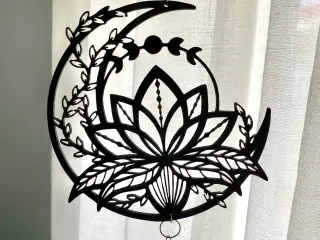 Loto on the Moon Suncatcher