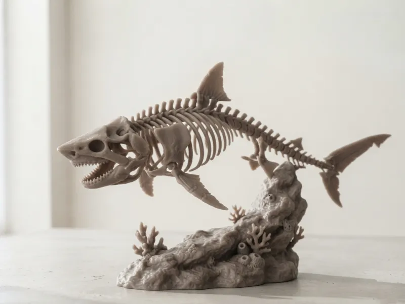 Aquarium Series Shark Skeleton