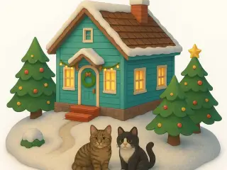 Kitty Winter Wonderland House