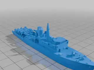 hunt class minesweeper model