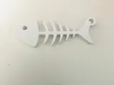 fish skeleton keychain-0