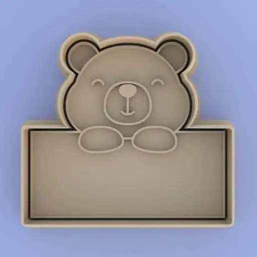 capybara with frrame cookie cutter
