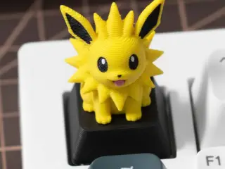 Jolteon Pokemon keycap