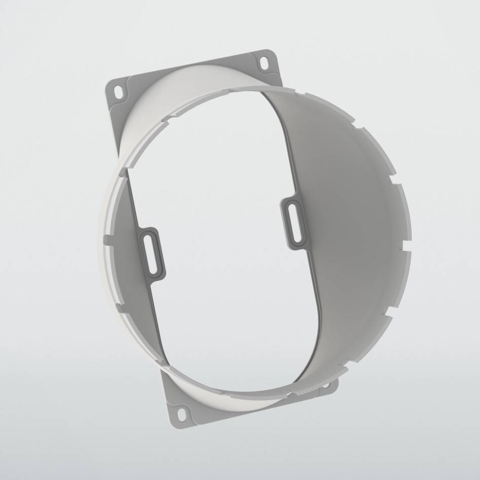 Flange adapter for ASIC S19, T21, L7, L9, E9, KS5L, KS5M