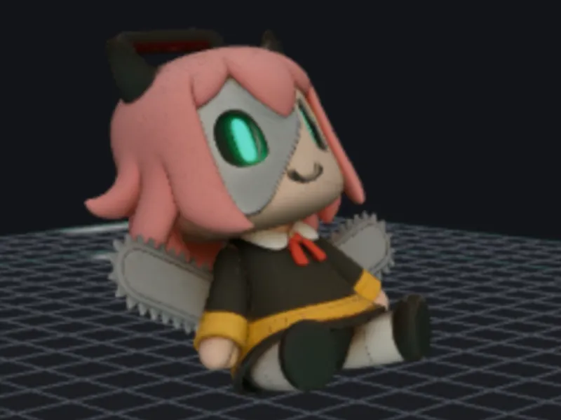 Anya-chain-mecha-chibi