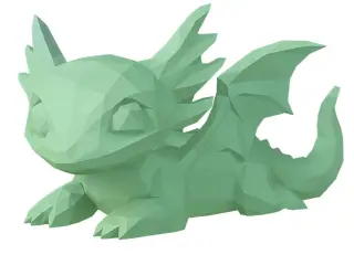 Draxlotl (low-poly)