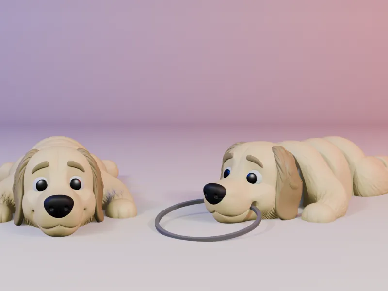 Golden Retriever Mini Flexi (3MF)