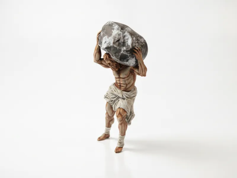 Atlas Skull Figurine Miscellaneous 3D Printable