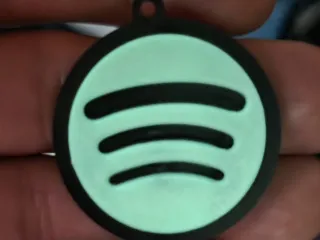 Spotify Schlüsselanhänger mit NFC Chip