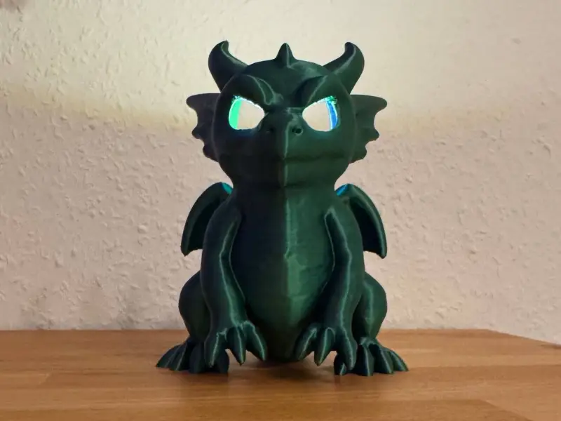 Leuchtender Drache