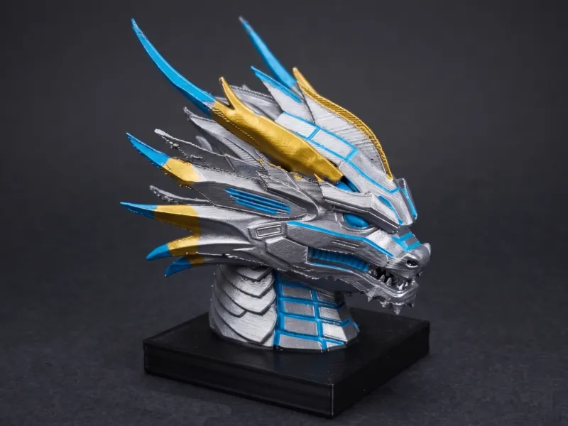 Mecha Dragon Bust