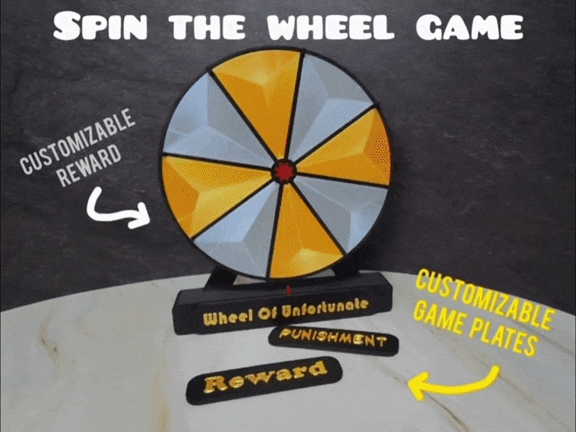 Spin The Wheel Game (customizable)-0