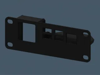 Rack 3U – 10” Printable Server Rack, MiniRack Unifi