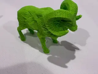 Geometric Ram Figurine
