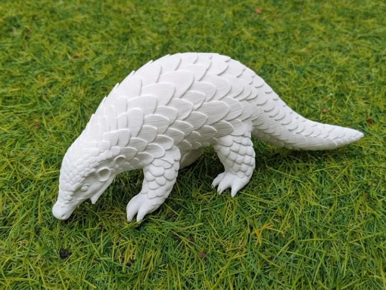 Pangolin – Gepanzertes Säugetier 3D-druckbares Modell