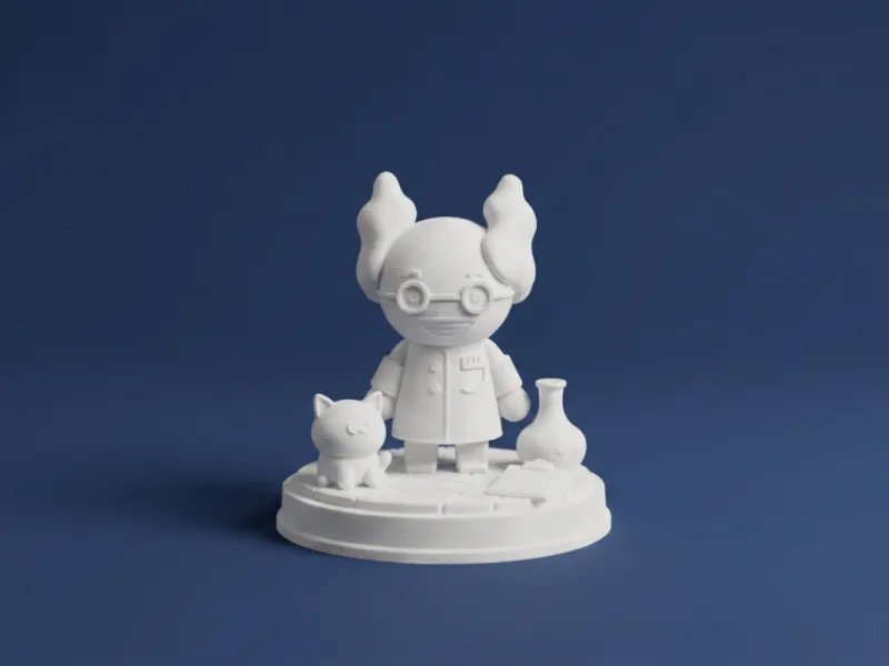 Dr. Beanies – Mewgenics 3D Model