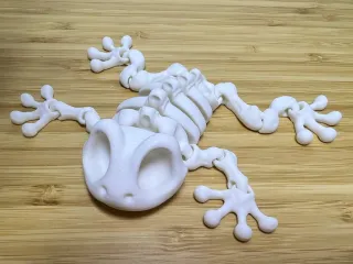 Articulated Skeleton Frog