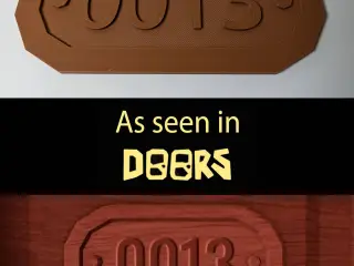 Room number from Doors (Roblox)