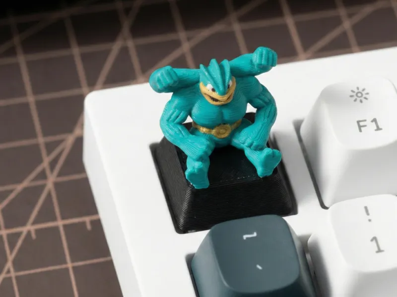 Machamp – Tecla de Teclado Mecânico Pokémon