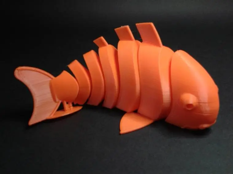 Articulated Goldfish Carp Koi-0
