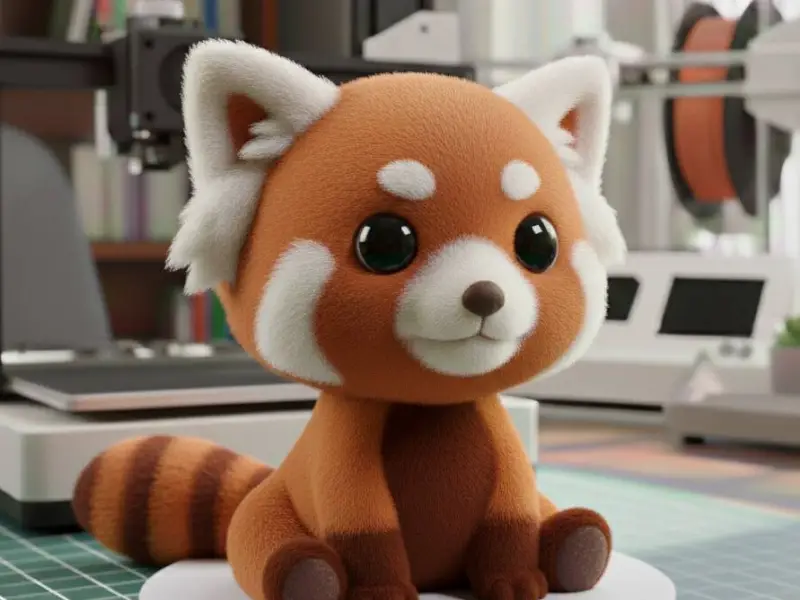 animalito oso rojo