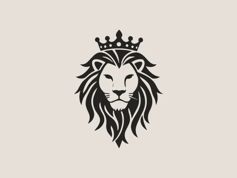 Royal Lion King 3D Print Wall Art