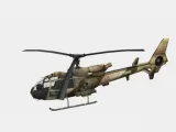 Aérospatiale Gazelle Helicopter 3D Printable Model-0