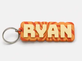 Ryan's retro sunburst name
