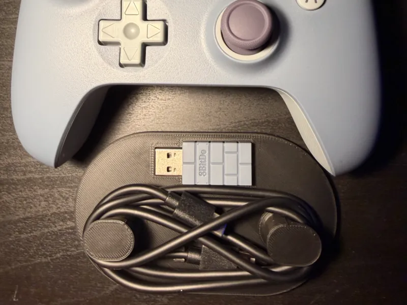 Gaming controller accessory holder