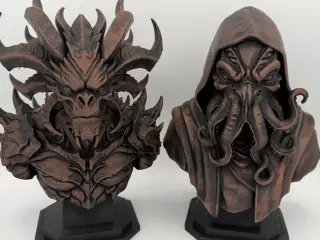 Cthulhu Creature Bust